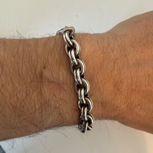 Scott Kay Silver Men's Chain Bracelet